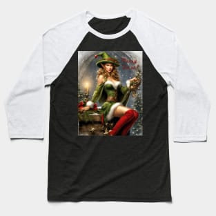 Sexy Elf Baseball T-Shirt